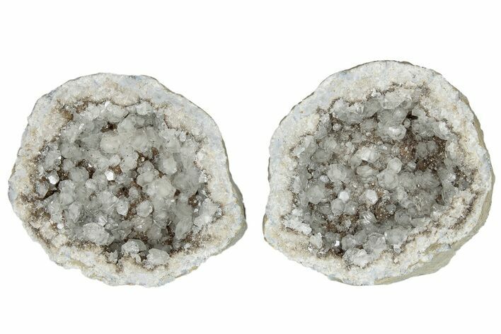 Keokuk Geode with Calcite Crystals - Missouri #221300